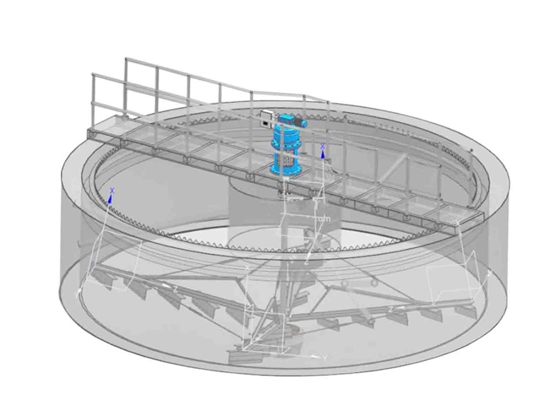 中心傳動刮泥機 - 市政污水處理設備 中心傳動刮泥機 - 市政污水處理設備